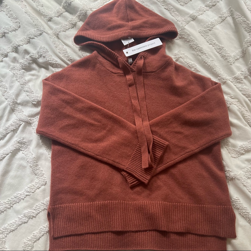 100% Cashmere Hoodie